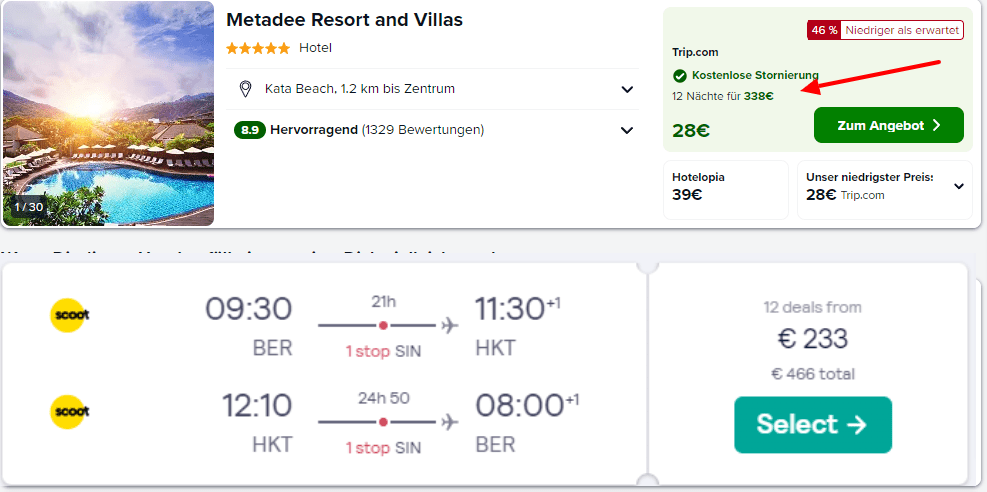 Phuket, Thailand 😱 13 Tage im 5* Metadee Resort and Villas inkl. Hin/Rückflug ab 402€ pro Person