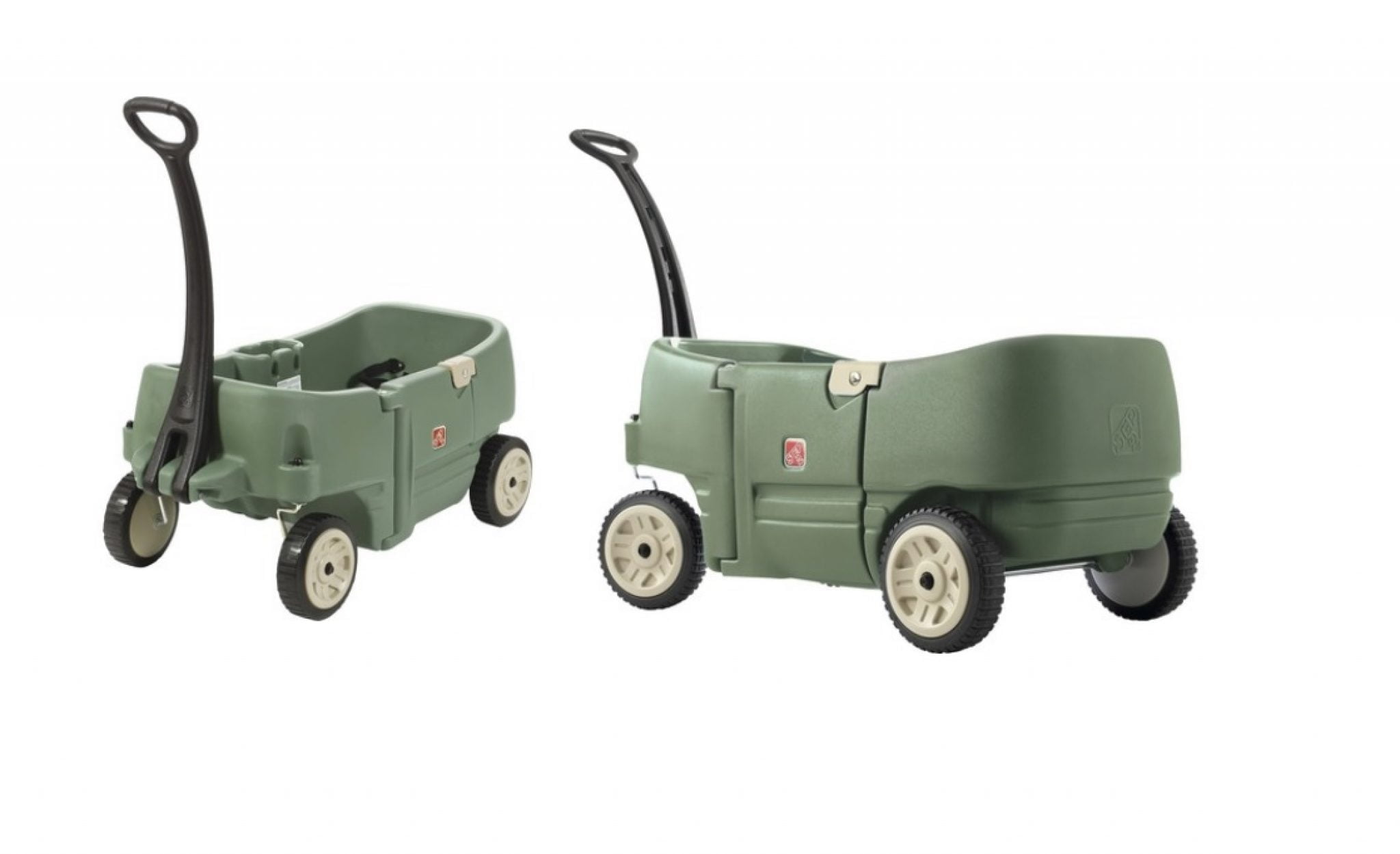 Kinderbollerwagen Step2 Wagon for Two Plus in grün für 116,00 € inkl