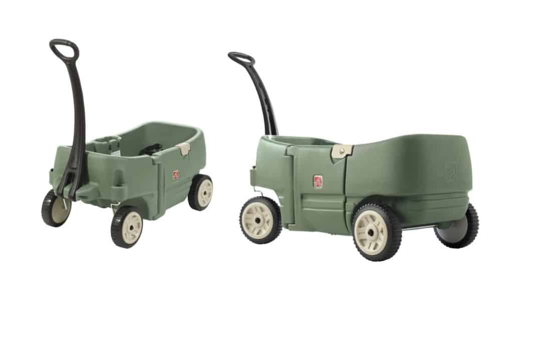 Kinderbollerwagen Step2 Wagon for Two Plus in grün - für 116,00 € inkl. Versand statt 159,90 €
