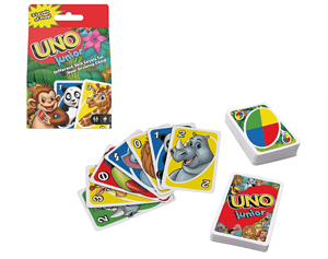 Mattel Games GKF04 - UNO Junior Kartenspiel mit 45 Karten für 4,63 € inkl. Prime Versand (statt 7,68 €)