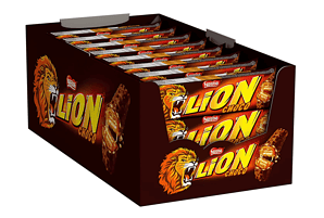 Nestlé Lion Choco Knusper Schokoriegel Mit Karamell Füllung Crispy Waffel 24Er Pack 24 X 42G