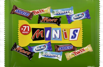Mini-Schokoriegel Auswahl in 400 g Packung - Snickers, Mars, Twix