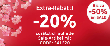 bonprix: Bis zu 50 % im Sale + 20 % Extra Rabatt