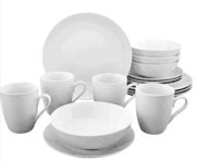 CreaTable “Campo” Kombiservice (16 teilig, für 4 Personen weiß) für 35,94 € inkl. Versand (statt 49,00 €)