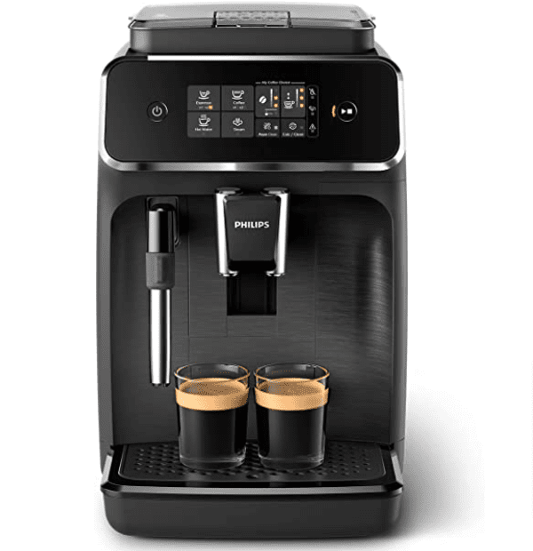 Amazon De Philips 2200 Serie Ep2220 10 Kaffeevollautomat 2 Kaffeespezialitäten Schwarz Schwarz Gebürstet