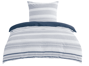 Bedsure Bettwäsche 135x200 Baumwolle Bettbezug - Blau 2teilig für 16,99 € inkl. Prime Versand (statt 33,99 €)