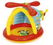 Bestway® Fisher Price® Spielcenter Baellebad Hubschrauber 155 x 102 x 91 cm Amazon.de Spielzeug