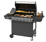 El Fuego Gasgrill Columbus mit 6 Brenner + 1 Seitenbrenner für 224,99 € inkl. Versand statt 279,00 €