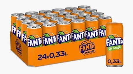 Fanta Orange Einweg Dose 24 X 330 Ml Amazon De Lebensmittel Getraenke