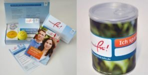 Gratis: Anti-Stress-Paket für angehende Nichtraucher + Gratis Spardose