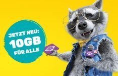 Guenstiger Handytarif mit 10GB LTE Allnet Flat SIMon mobile