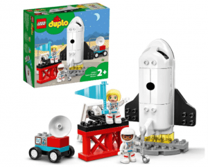 LEGO 10944 DUPLO Spaceshuttle Weltraummission Rakete Spielzeug für 12,99 € inkl. Prime Versand (statt 17,94 €)