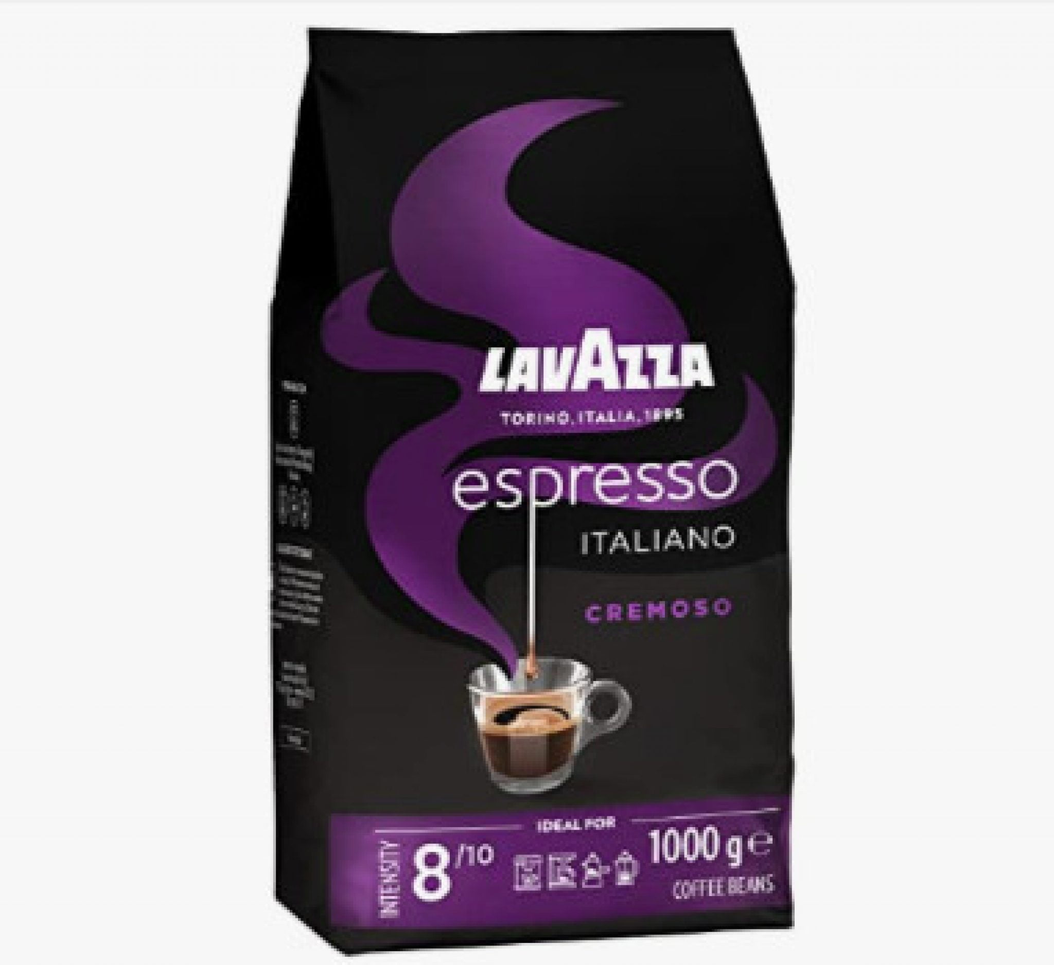 Lavazza Espresso, Italiano Cremoso Aromatische Kaffeebohnen (1 x 1 kg