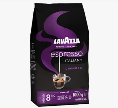 Lavazza Espresso, Italiano Cremoso - Aromatische Kaffeebohnen (1 x 1 kg) ab 8,49 € inkl. Prime Versand (statt 14,49 €)