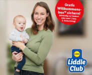 Lidl Liddle Club: Gratis Geschenkbox Geburt oder zum 1. bzw. 2. Geburtstag + Exklusive Coupons in der Lidl App