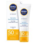 NIVEA SUN UV Gesicht Sensitiv Sonnencreme im 1er Pack (1 x 50 ml) ab 3,44 € inkl. Prime Versand (statt 12,49 €)