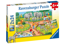 Ravensburger Kinderpuzzle – 07813 Ein Tag im Zoo für 2,89 € inkl. Prime Versand (statt 10,59 €)
