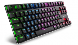 Sharkoon PureWriter RGB TKL Mechanische Low Profile-Tastatur für 49,99 € inkl. Prime Versand (statt 69,40 €)