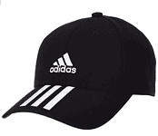 adidas Baseball 3-Streifen Cotton Twill Kappe, Black/White/White, OSFL für 12,00 € inkl. Prime Versand (statt 16,73 €)