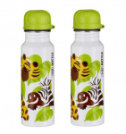 2x alfi Edelstahl Trinkflasche 600ml, Jungle weiß für 9,99 € inkl. Versand (statt 19,90 €)