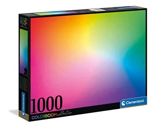 Clementoni 39596 Pure 🤯 Puzzle 1000 Teile, Colorboom Collection für 3,99 € (Prime) statt 7,00 €
