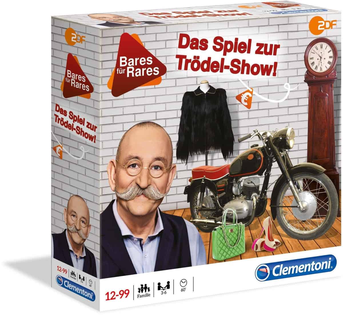 clementoni bares fuer rares Clementoni 59152 Bares Für Rares Tischspiel