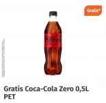 Gratis: 0,5l Flasche Coca Cola Zero (Müller App)