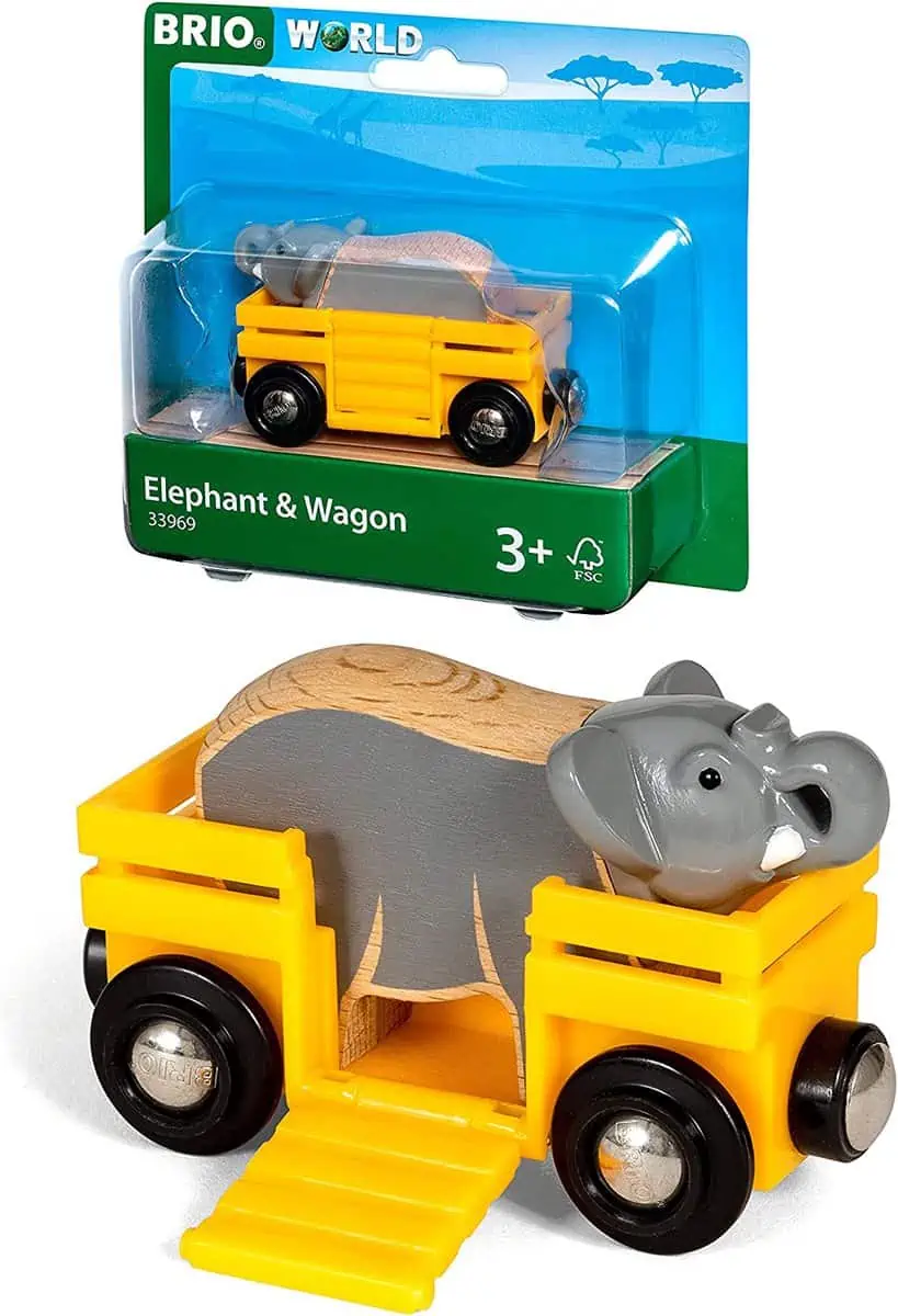 BRIO World 33969 Tierwaggon Elefant für 6,69 € [Prime] statt 9,99 €