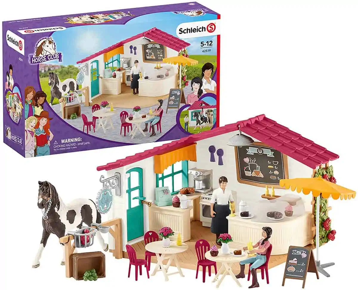Schleich 42519 Horse Club Spielset – Reiter-Café für 22,40 € inkl. Versand statt 30,98 €