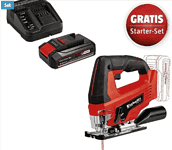 Einhell Power X-Change Akku-Stichsäge TC-JS 18 Li + Akku & Ladegerät PXC-Starter-Kit für 47,20 € (Abholung Bauhaus)
