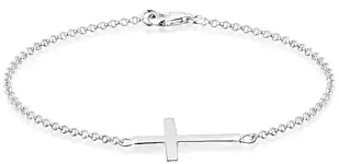 Elli Armband Damen mit Kreuz Symbol in 925 Sterling Silber Amazon.de Schmuck 1