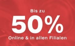 Deichmann: bis zu 50 % Rabatt im Sale + 13% Extra Rabatt ab 50,00 € MBW