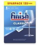 Finish Classic Spülmaschinentabs Gigaback 135 Tabs ab 9,99 € inkl. Prime-Versand (0,08 € pro Tab)