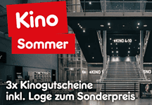 3 CinemaxX Kinogutscheine 🎥 inkl. Loge für 17,99 € (bis 30.09.2029 gültig) z.B.: MINIONS 2, Top Gun 2, ELVIS
