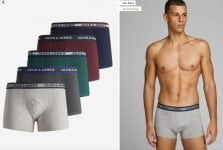 5er Pack JACK & JONES Boxershorts „Oliver“ (Gr. S bis XXL) für 20,94 € inkl. Versand (statt 28,00€)