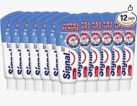 SIGNAL Zahnpasta Kariesschutz 12er Pack 12 x 75 g Amazon.de Drogerie Koerperpflege