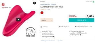 Satisfyer High Fly Fingervibrator