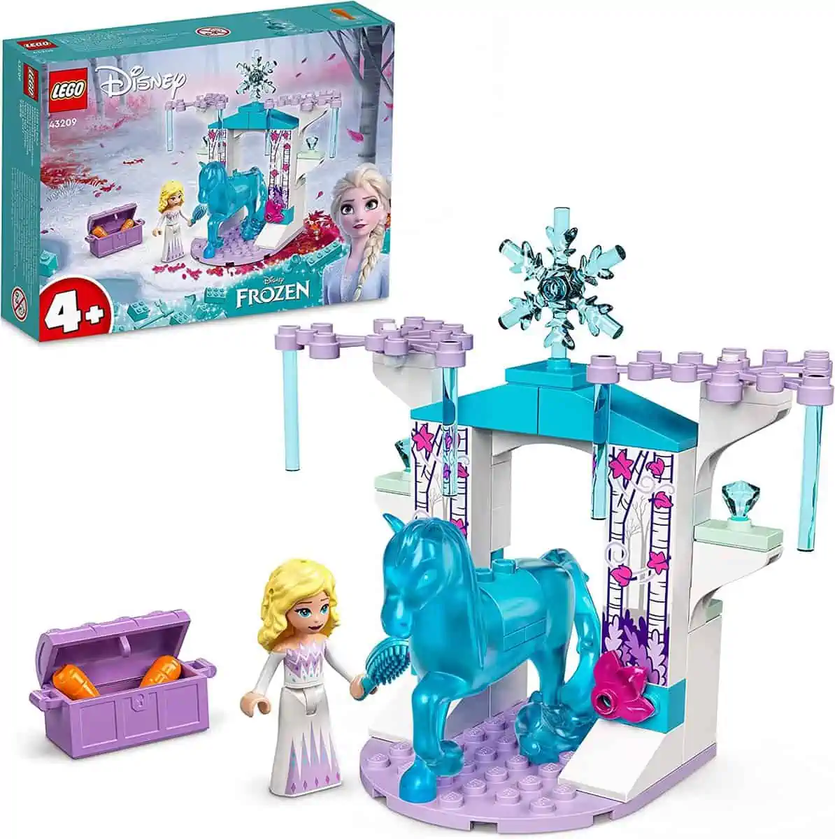 LEGO 43209 Disney Princess Elsa und Nokks Eisstall für 9,99 € [Prime] statt 12,63 €