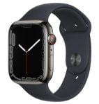 Apple Watch Series 7 4G 45mm Edelstahl Sportarmband Midnight ab 750 12 E Preisvergleich bei idealo de