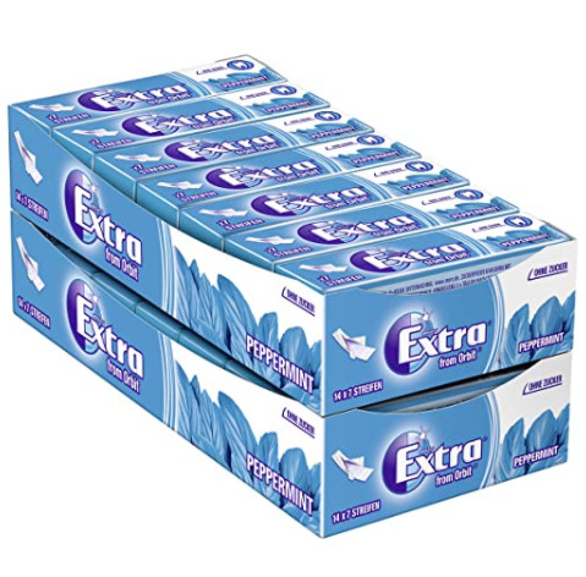 ORBIT Wrigleys Peppermint Sugar-free Chewing Gum (14 Sticks Per Pack X - Foto 10