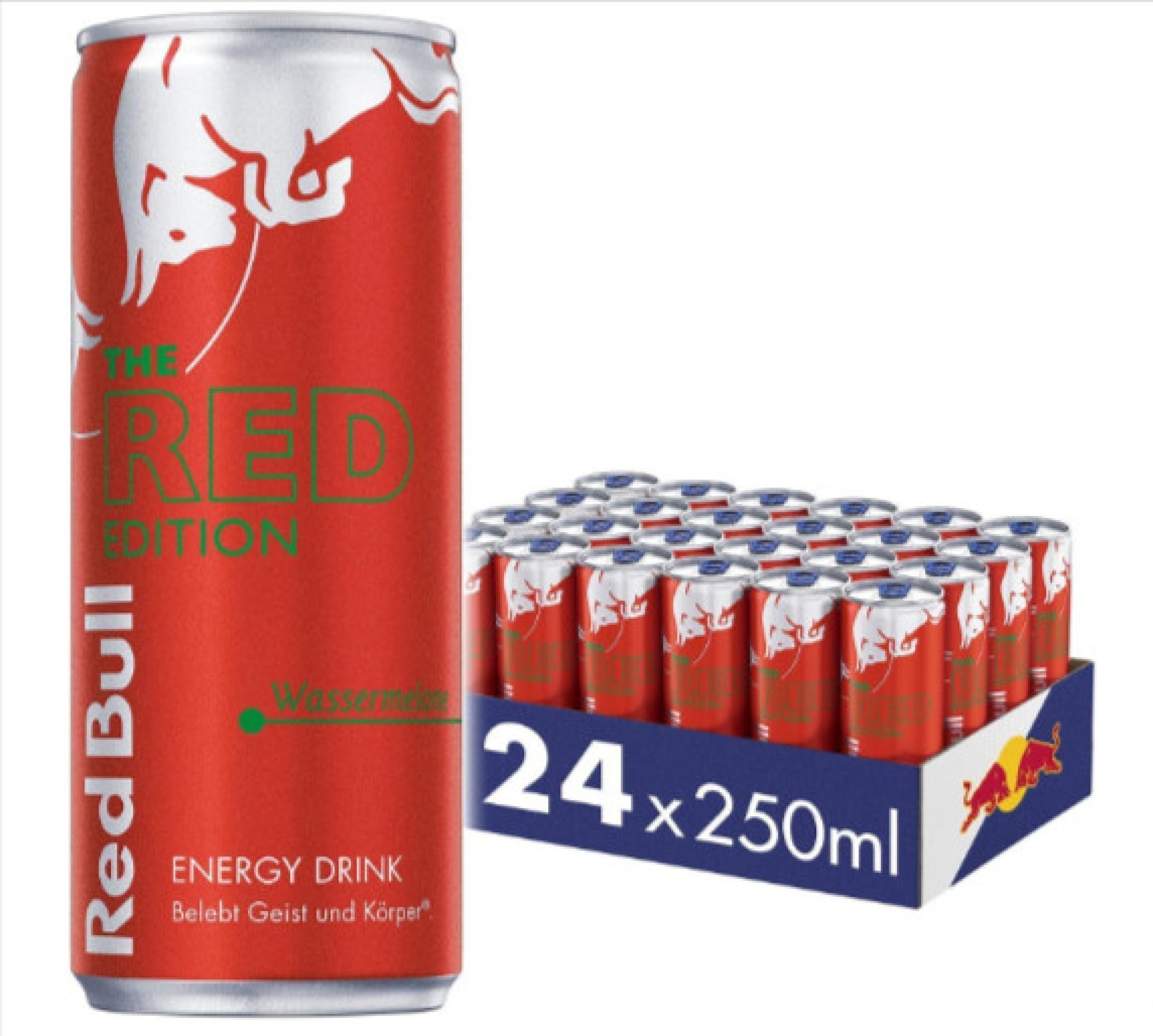 Red Bull Energy Drink Red Edition Getränke Wassermelone 24 X 250ml Für ...