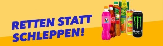 Motatos: Retten statt schleppen z.B volvic BIO Grüner Tee mit Minzgeschmack für 7,49 € zzgl. Pfand (statt 10,14 €)