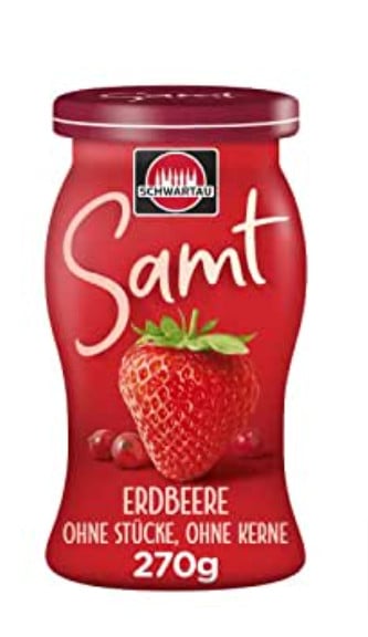Sammeldeal - Schwartau Samt Erdbeere Fruchtaufstrich - ohne Stücke, ohne Kerne ab 1,55 € inkl. Prime Versand (statt 2,99 €)