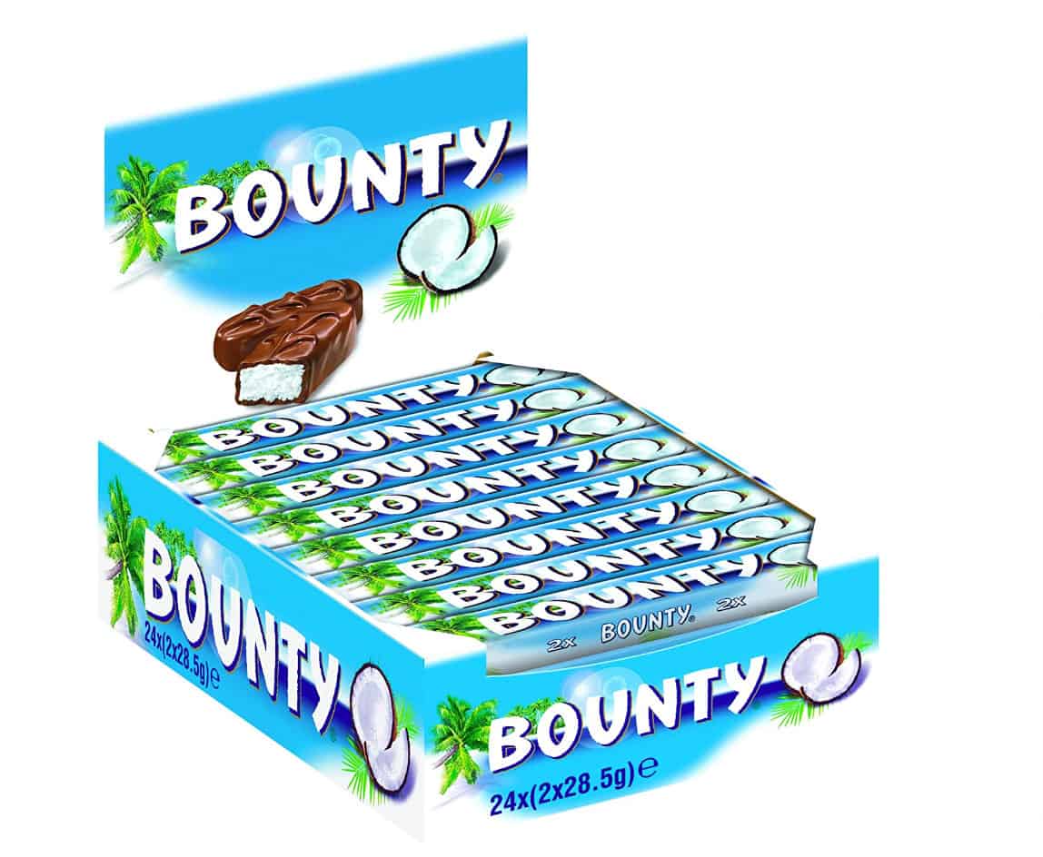 Bounty Vollmilch 24Er Pack 24 X 57 G Amazon.de Lebensmittel Getränke