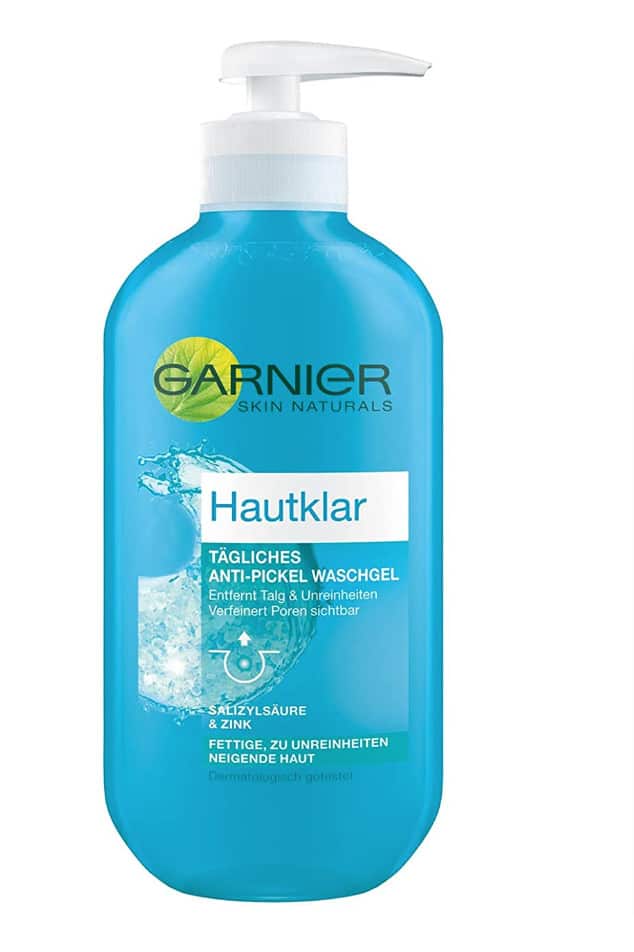 Garnier Hautklar Gesichtsreinigung Für Unreine Haut Porenverfeinernd Mit Salizylsäure Und Zink Tä