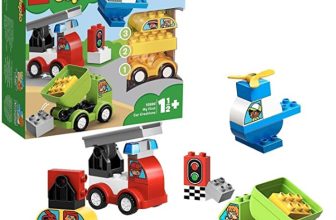 LEGO 10886 DUPLO Meine ersten Fahrzeuge Bausteine Spielzeug ab 1 5 Jahre Motorikspielzeug mit LKW Hubschrauber und Anderen Fahrzeugen Amazon de Spielzeug