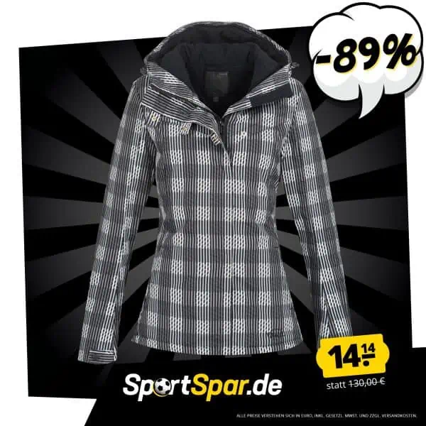 Vans Checkerboard Damen Jacke (Gr. XS bis L) für 18,09 € inkl. Versand