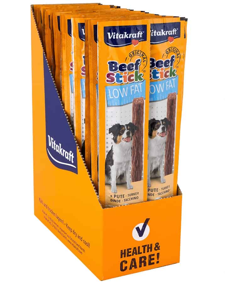 Vitakraft Beef Stick Low Fat Leckerli für Hunde, 50 x 12 g für 4,07 € inkl. Versand (statt 21,50 €)