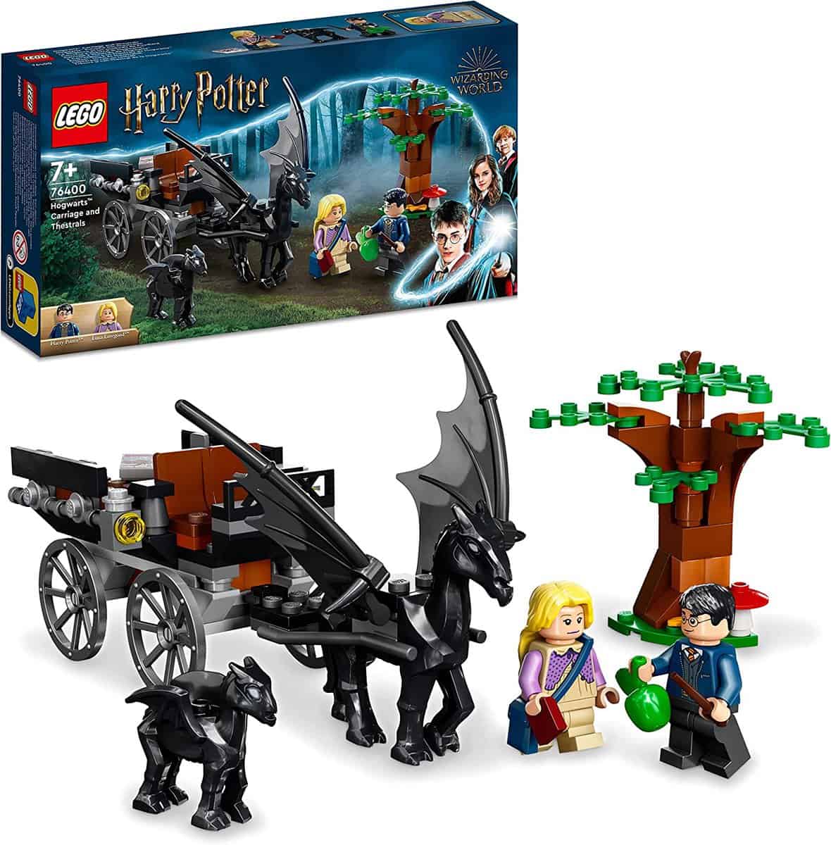 LEGO Harry Potter - Hogwarts Kutsche mit Thestralen (76400) - für 12,96 € [Prime] statt 16,00 €