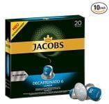 Jacobs Kaffeekapseln Lungo Decaffeinato- Intensität 6- 200 Nespresso kompatible Kapseln, 10er Pack, 10 x 20 Getränke ab 31,92 € inkl. Prime Versand (statt 42,90 €)